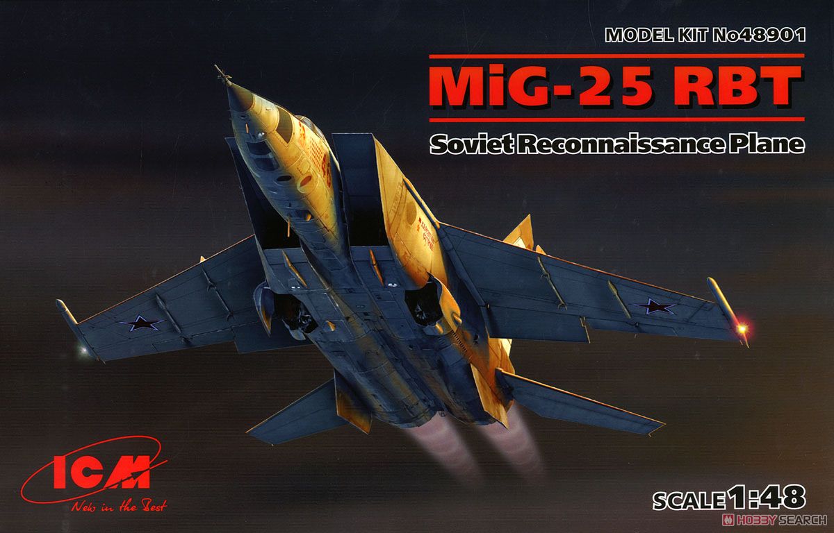 ICM48901 1/48 MiG-25RBT フォックスバットB - 楽模型 ー LONGBOW