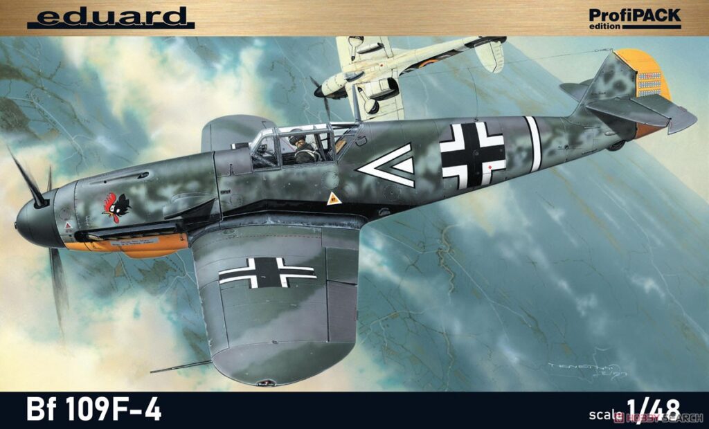 Eduard 82114 1/48 メッサーシュミット Bf 109F-4 プロフィパック - 楽