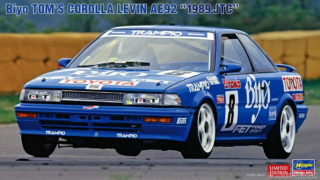 タミヤトムス•レビン FET トムス カローラ レビン AE92`1989 JTC` (プラモデル